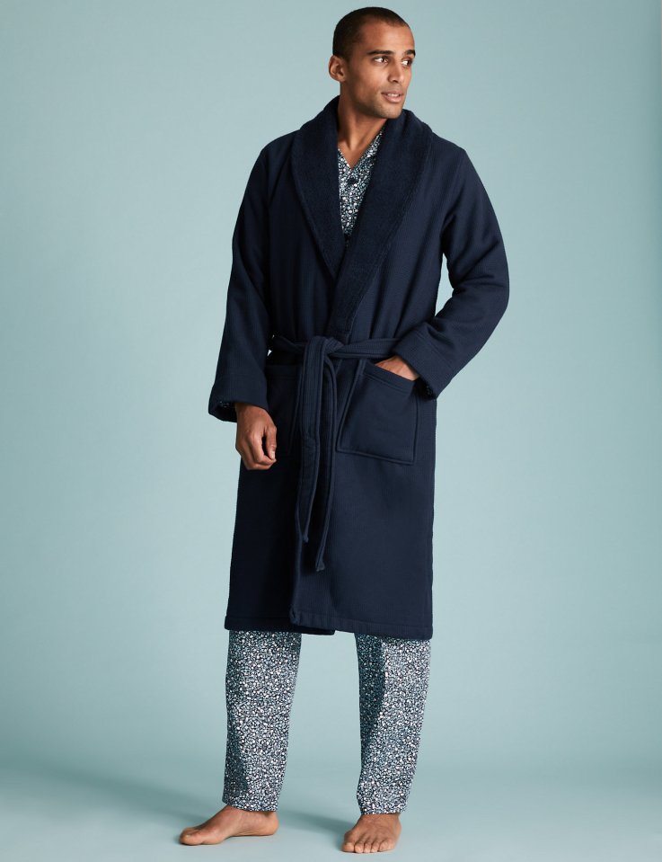  This hotel-style dressing gown will make you feel like you're in a five-star