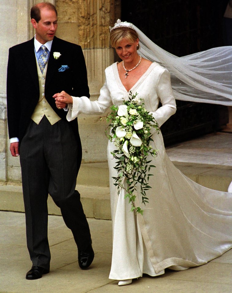 But he became the Earl of Wessex at his 1999 wedding to Sophie Rhys-Jones