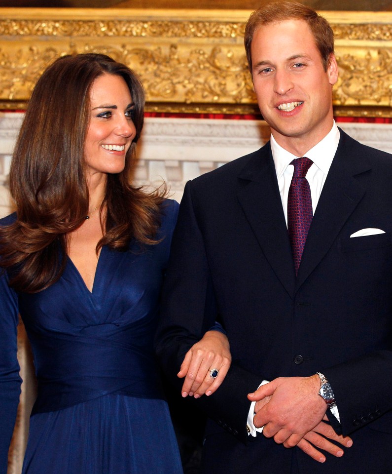 The Duchess of Cambridge showed it off at the couple's engagement announcement