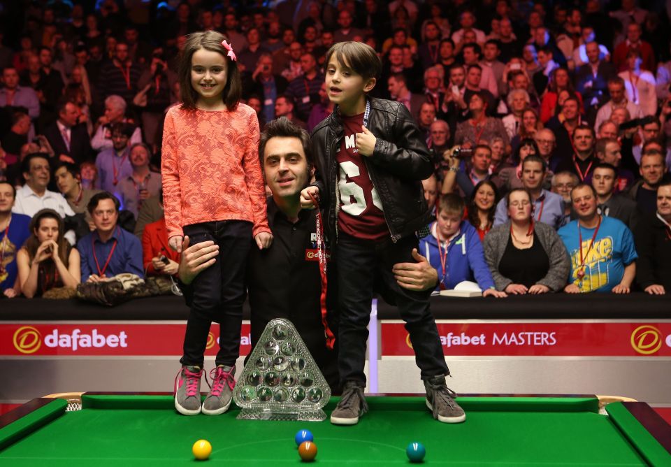 The Rocket doesn't want his kids getting into snooker