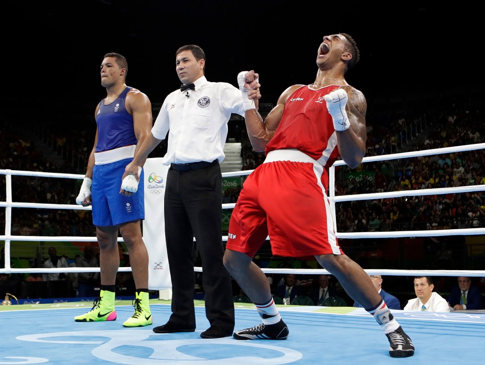 Yoka has his hand raised at Rio 2016 but Joyce could finally get his hands on the gold