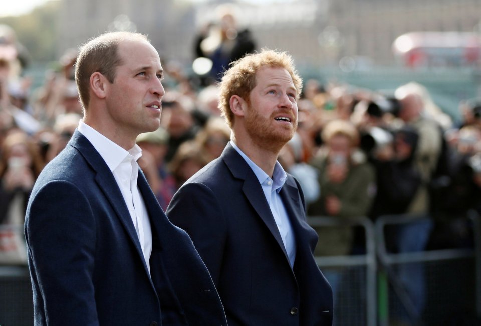 William and Harry had hoped to welcome more than 100 guests to the ceremony