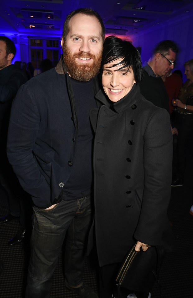 Sharleen with celeb chef hubby Bryn Williams, who she married in 2018