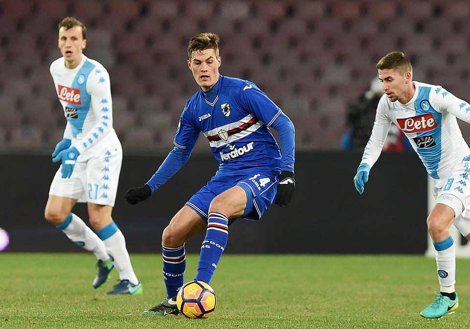 Schick was a hit at Sampdoria in Serie A