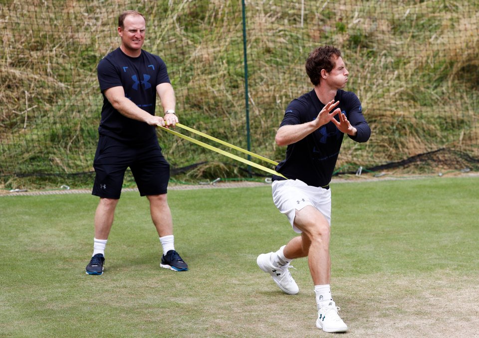 Matt Little has helped Andy Murray battle back from his injury woes