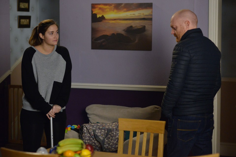 Jac's Lauren bowed out of EastEnders - saying her goodbyes to Max - in 2018