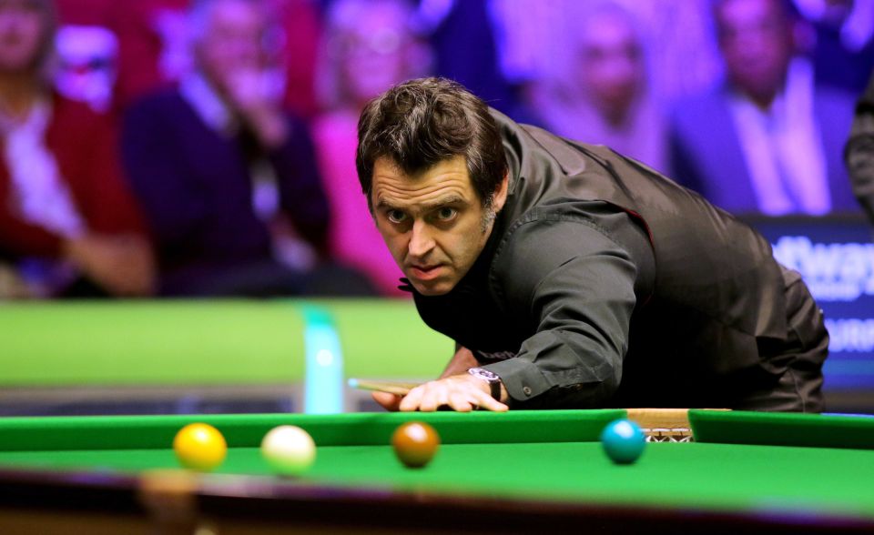 Away from the snooker table, Ronnie has told how he enjoys relaxing with pots of paint