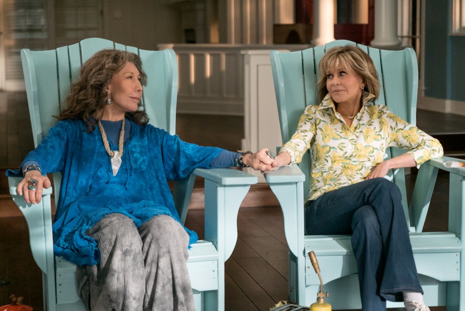  Lily Tomlin and Jane Fonda star in Grace & Frankie