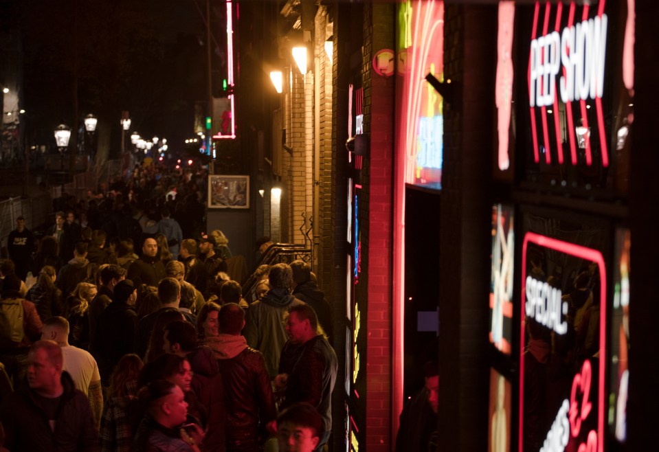 A crackdown on group tours of the red light district is also being put forward