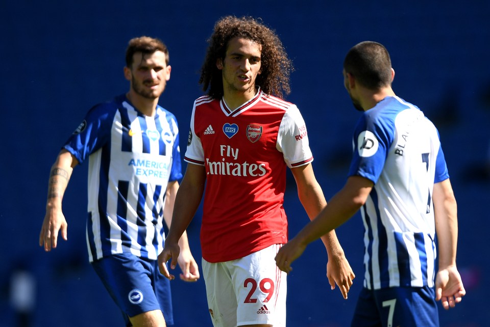 Guendouzi, 22, last played for Arsenal in June 2020