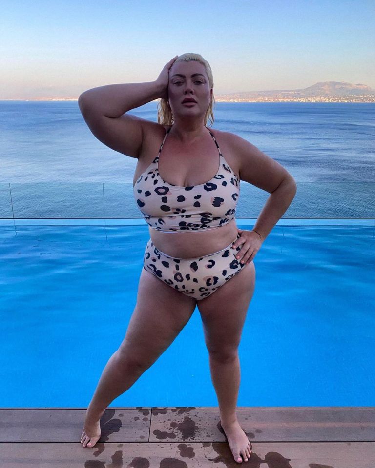 Gemma has lost three-and-a-half stone