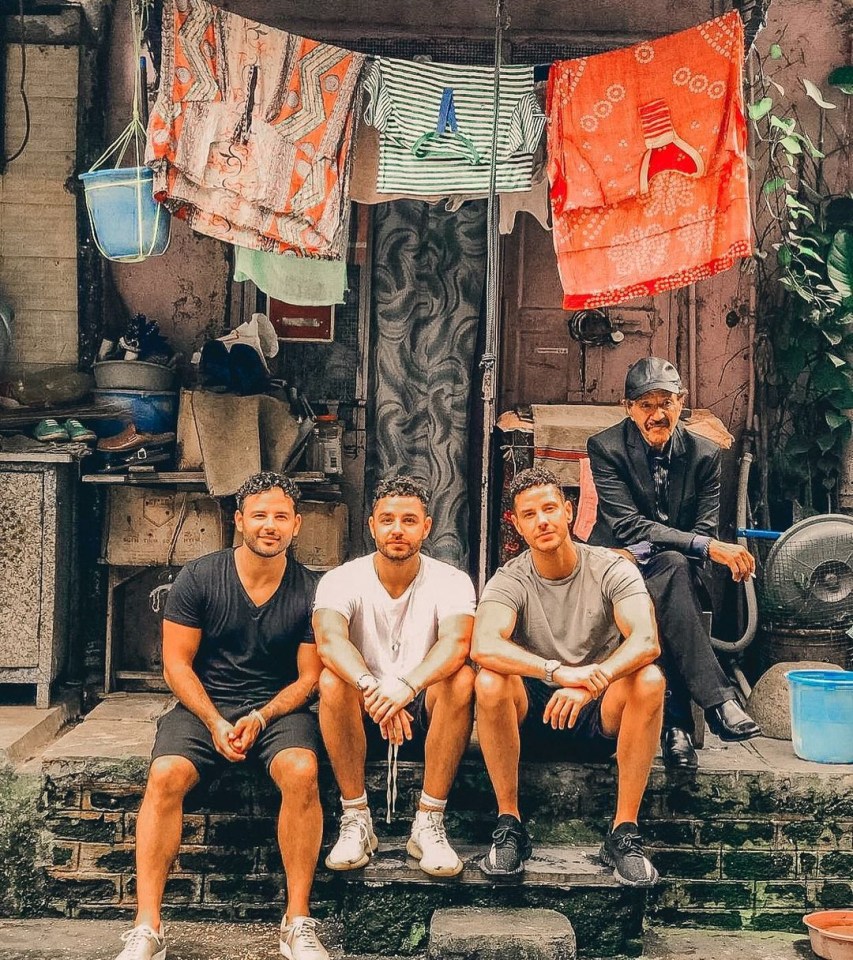 Ryan, Adam, Scott and Dougie traveled to India to star in their own show in 2019