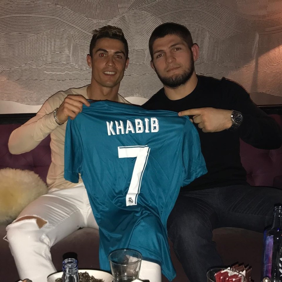 Khabib Nurmagomedov is an avid Real Madrid fan