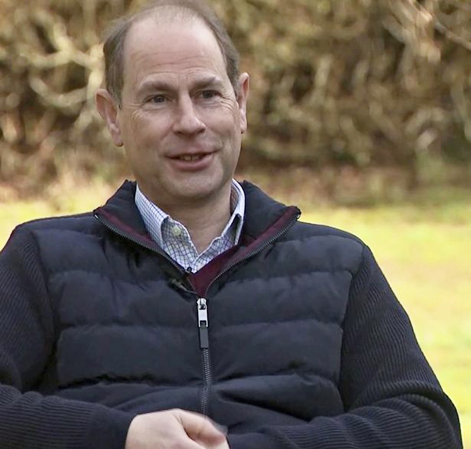 Prince Edward is the Queen's youngest child