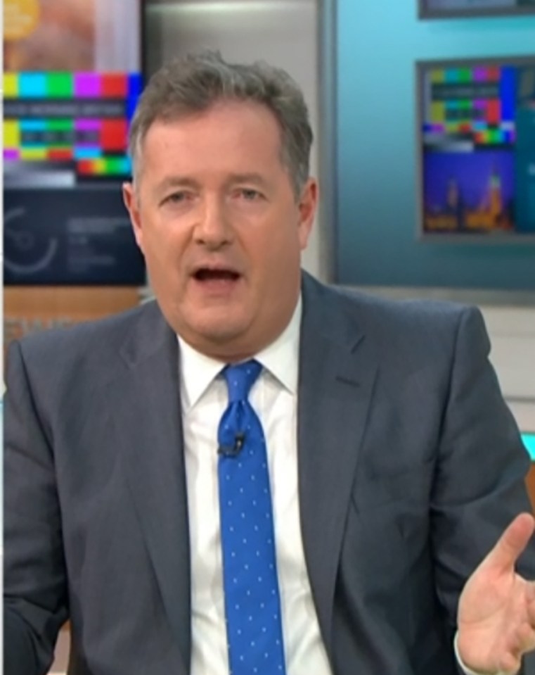 Piers is 'respecting the couple's wishes' for privacy, he said