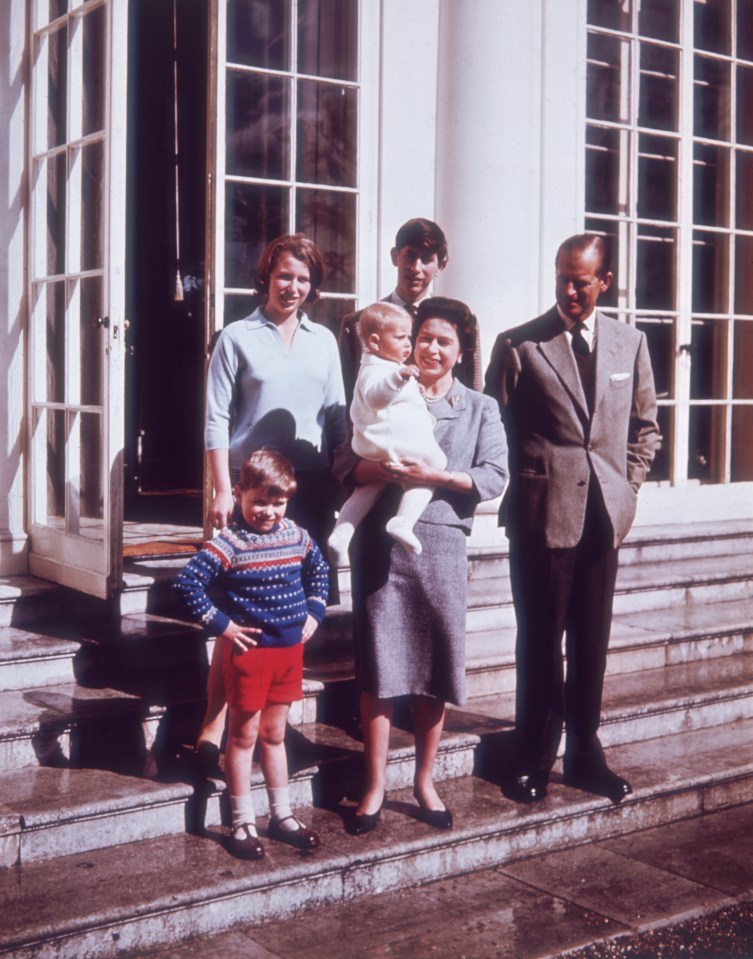 Edward is the youngest of The Queen and Prince Philip's four children - pictured here  with his older siblings Charles, Andrew, and Anne in 1965