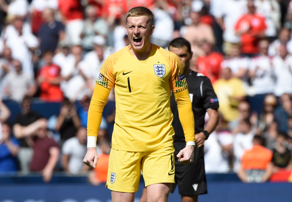 Pickford could take a penalty against the Germans