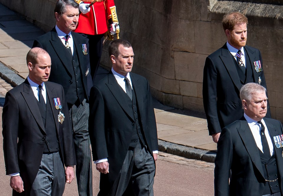 There were hopes tensions would ease at Prince Philip's funeral