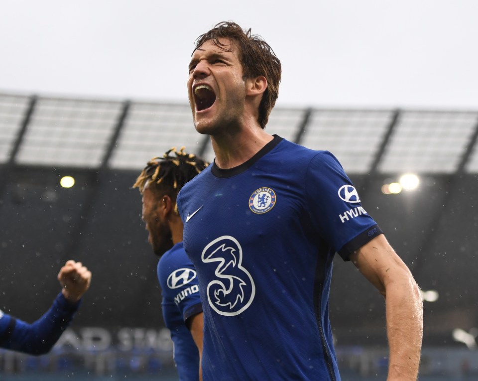 Marcos Alonso is reportedly on Barcelona's radar