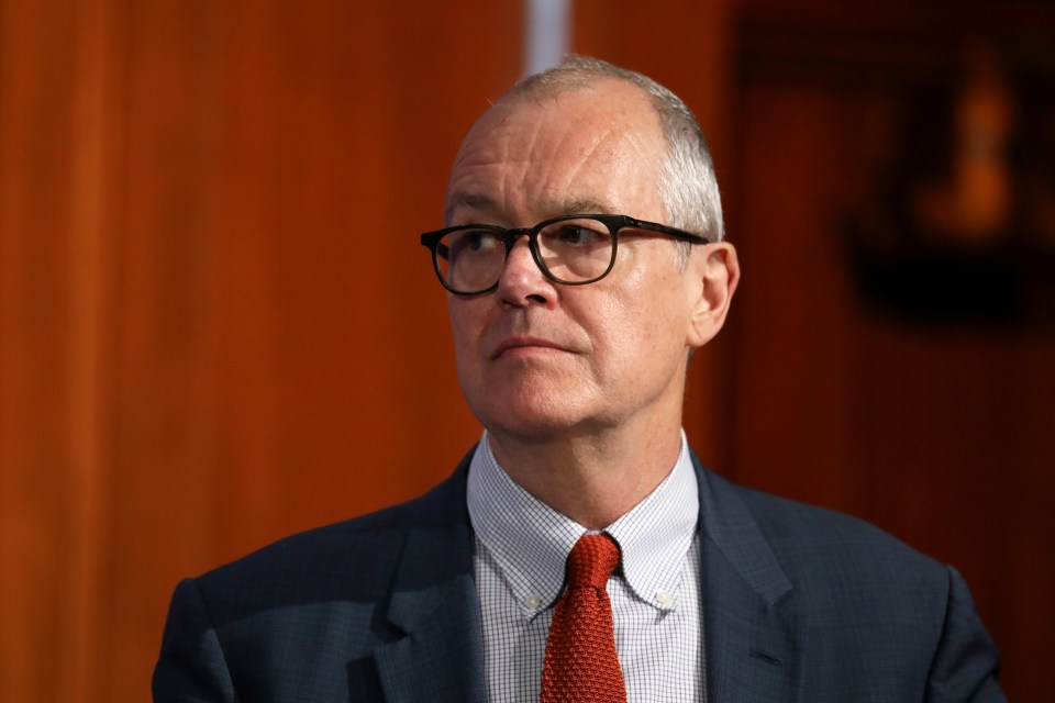 Patrick Vallance briefed ministers in the latest 'downbeat' meeting about lockdown easing