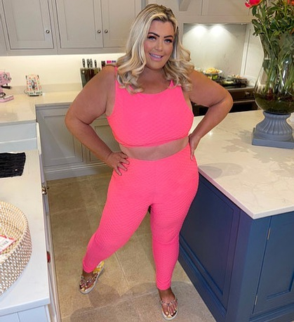 Gemma has rebranded herself as a 'fitness queen' in recent months