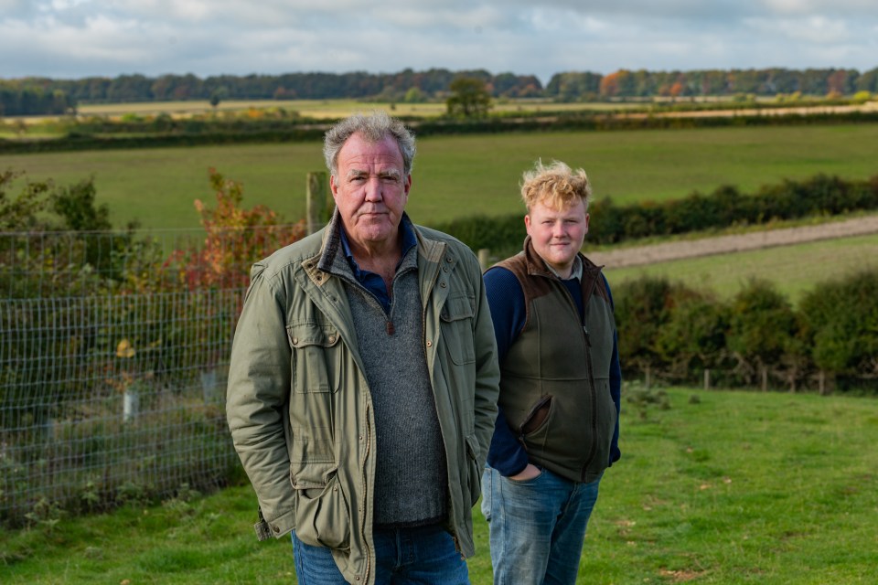 He is joined by a young local farmer Caleb