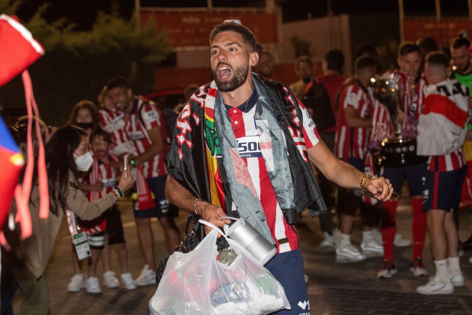 Carrasco helped Atletico Madrid win their first LaLiga title in seven years - beating Real to the crown by two points