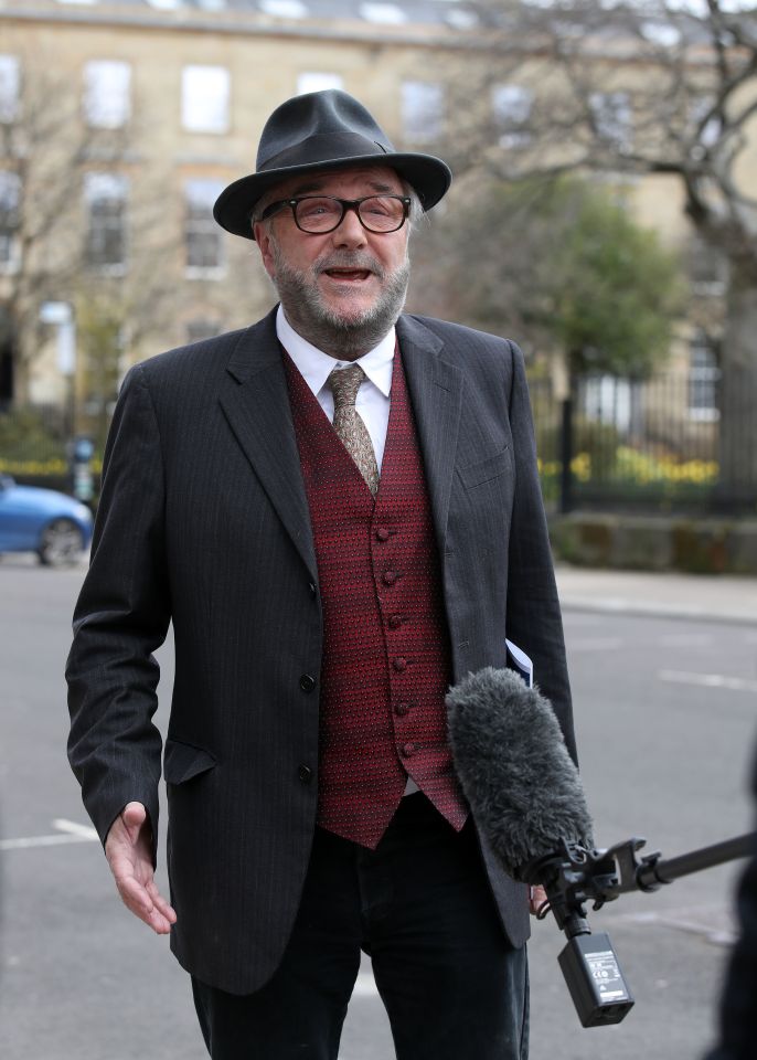 George Galloway is running in the Batley and Spen by-election