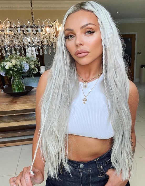 Jesy is always experimenting with her hair and trying out different wigs