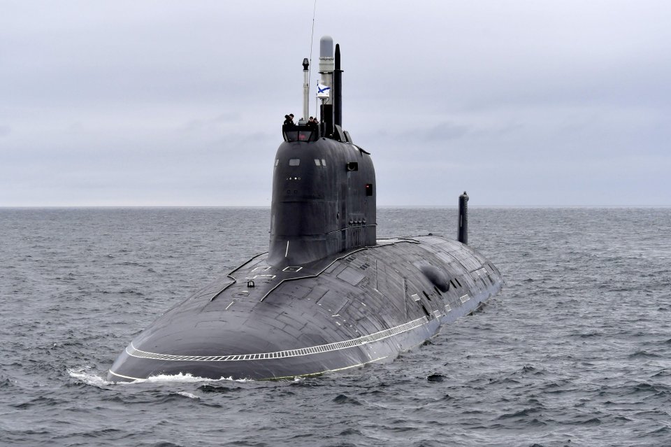 A Russian submarine is allegedly lurking in the waters surrounding the G7 summit