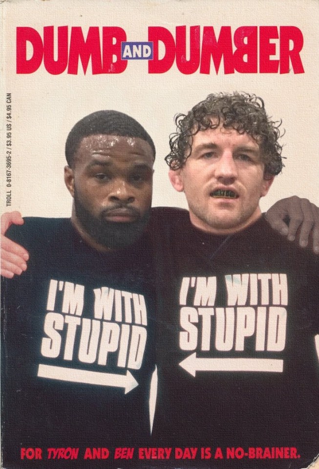 Jake Paul mocked Tyron Woodley and Ben Askren with this Dumber and Dumber poster