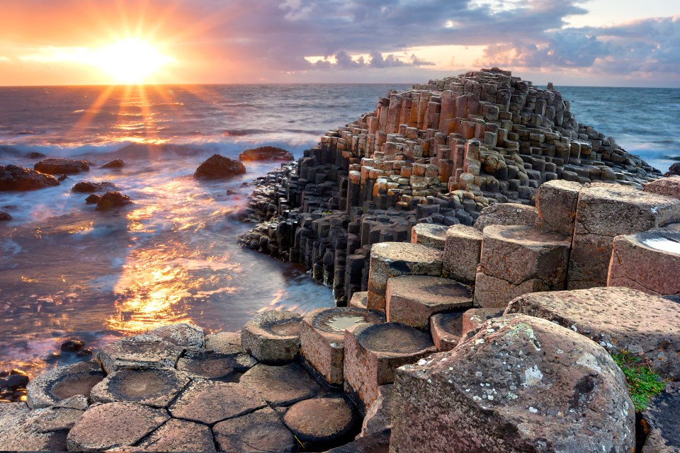 The Giant's Causeway was the most popular in Northern Ireland