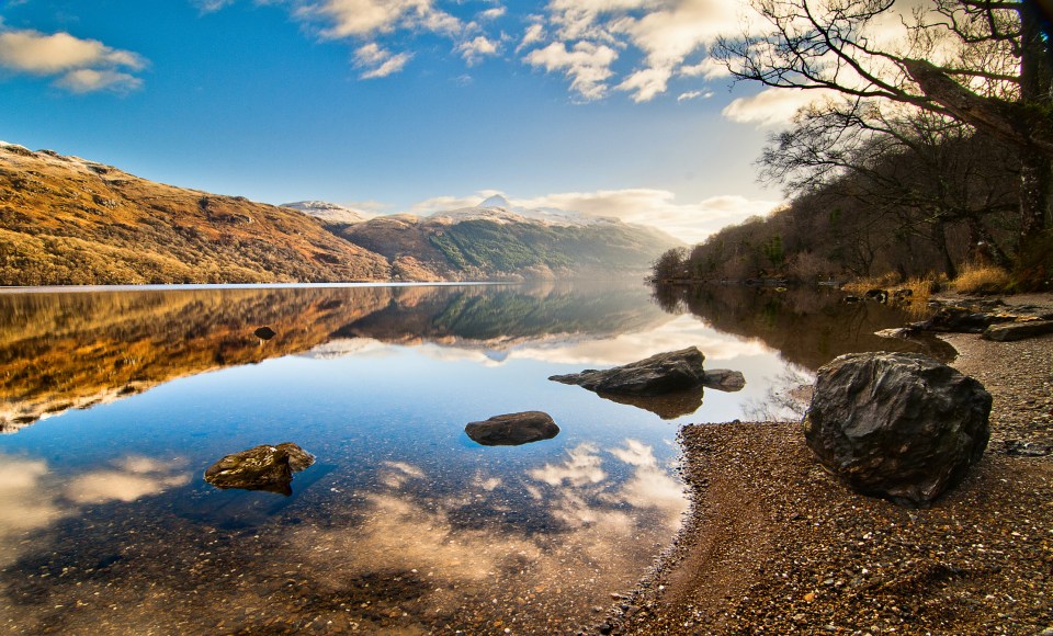 Loch Lomand was top of Scotland's list