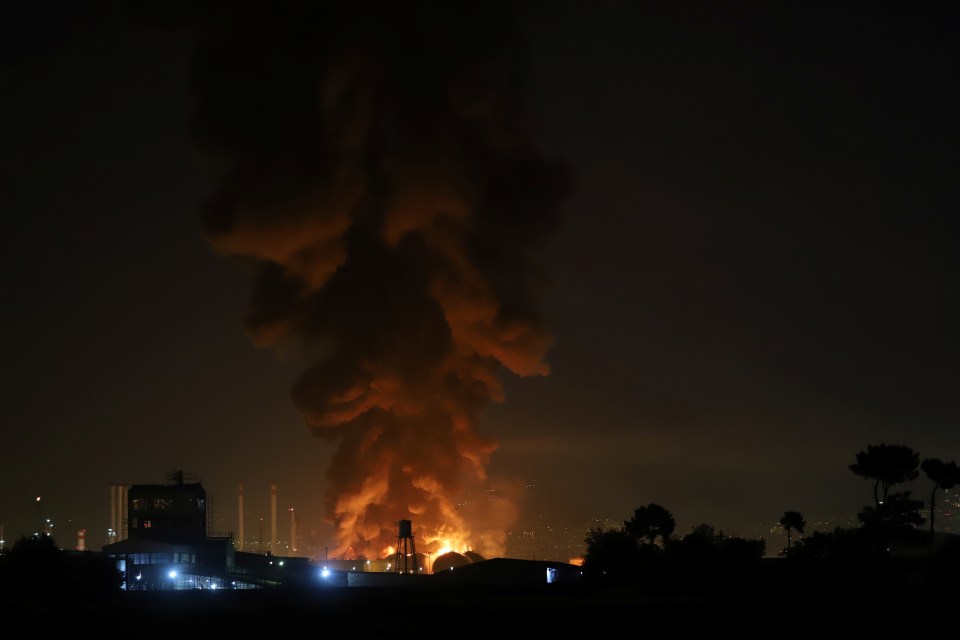 Hot summer weather in Iran has caused fires in the past