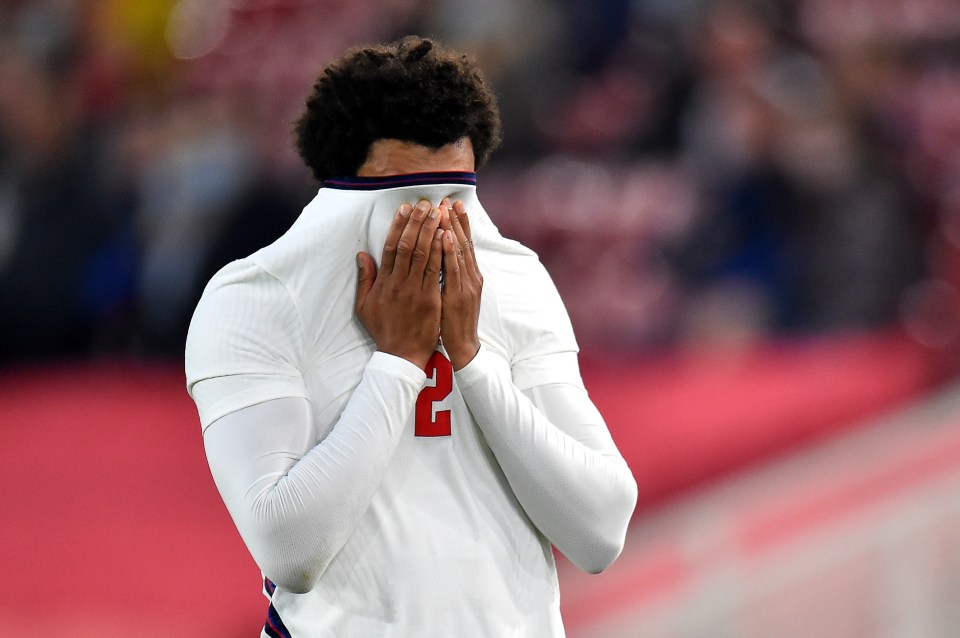 Trent Alexander-Arnold limped off late on as England beat Austria