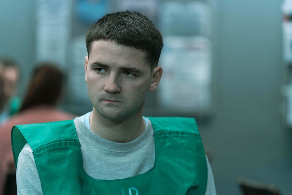 Paddy Rowan plays inmate Daniel McNally