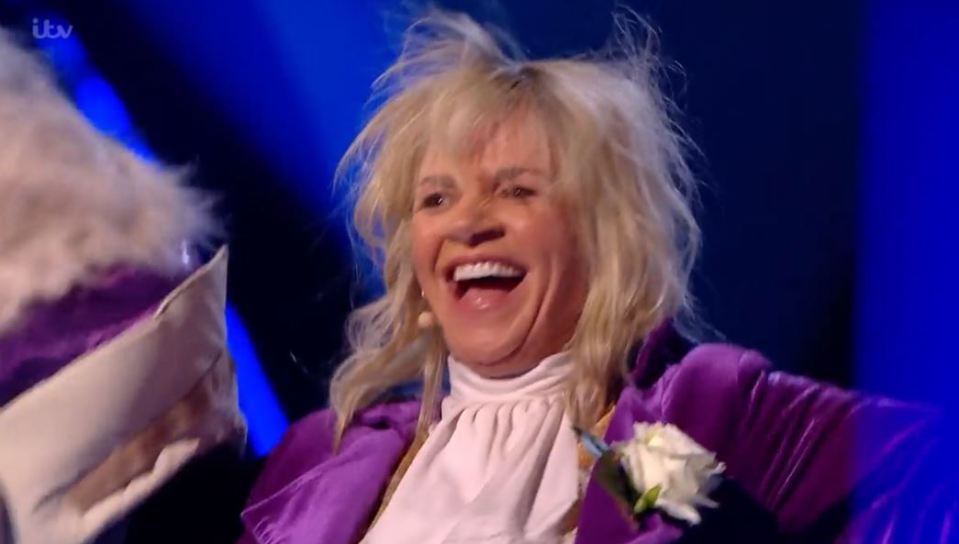 Presenter Zoe Ball was behind the Llama costume