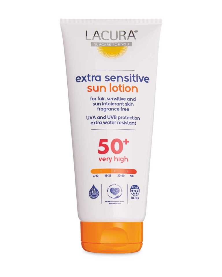 Lacura's extra sensitive cream offers five stars against UVA - plus it's the cheapest option