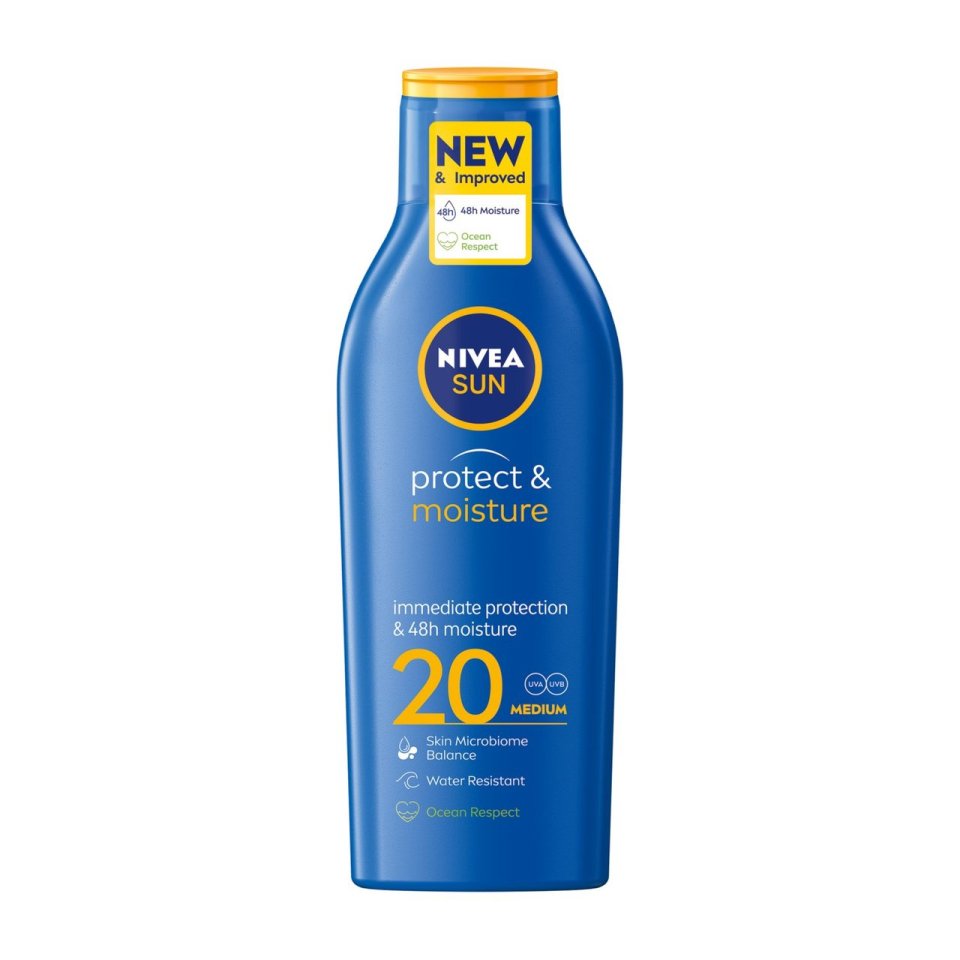 Nivea Sun Protect reduces the risk of sun allergies