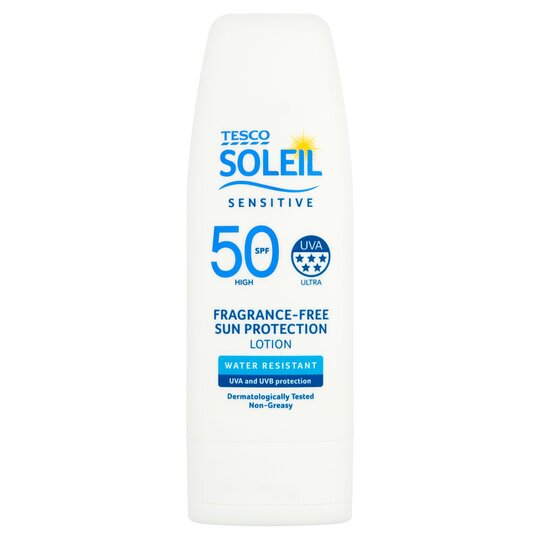 Tesco's Soleil is also on the cheaper side, and its gentle formula is great for those with sensitive skin