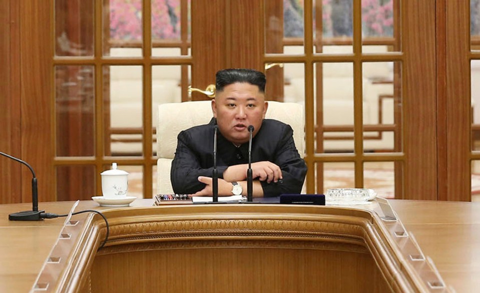 Kim was looking much slimmer at a meeting in Pyongyang on June 4