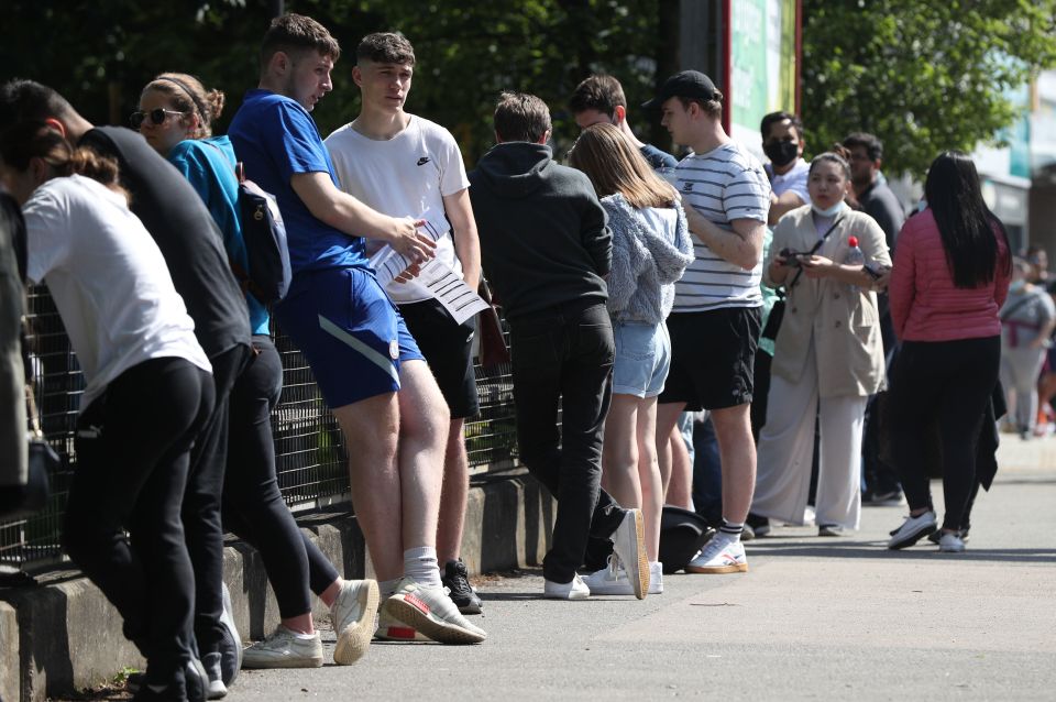 Some say they are hoping to get the jab so they can go clubbing in three weeks