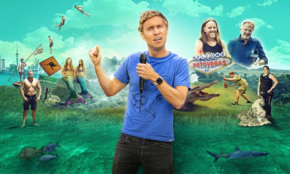 Russell Howard had a surreal quarantine ahead of filming for Stand Up To The World in New Zealand