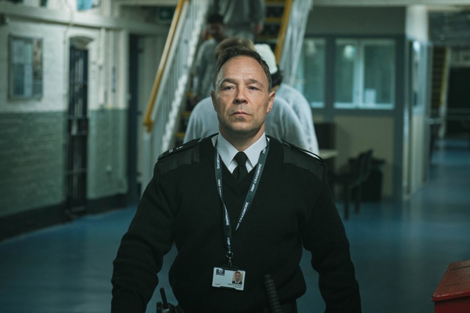 Stephen Graham stars as the kind prison guard Eric McNally