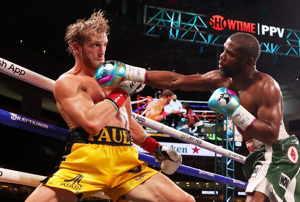 Floyd Mayweather was unable to beat Logan Paul in their exhibition bout in Miami