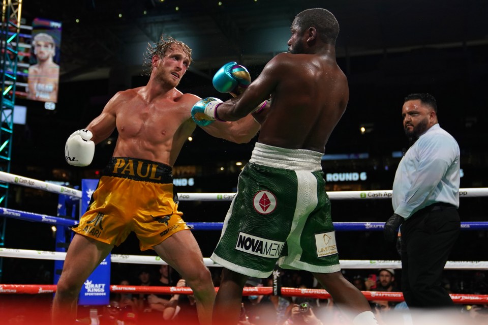 Logan Paul turned in a spirited display against Floyd Mayweather