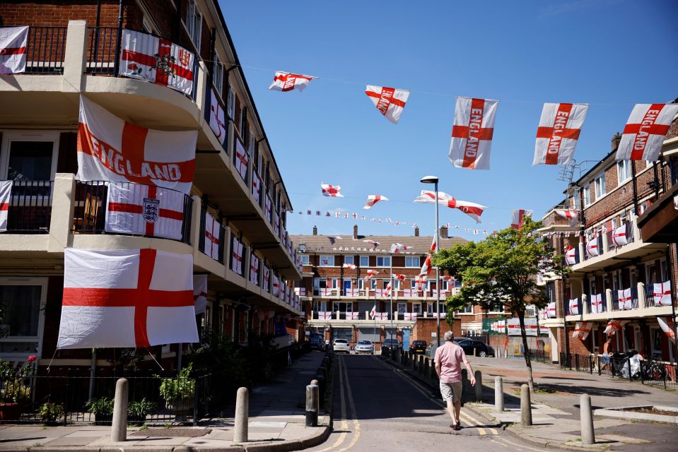 Residents are hoping to erect a big screen to watch the matches