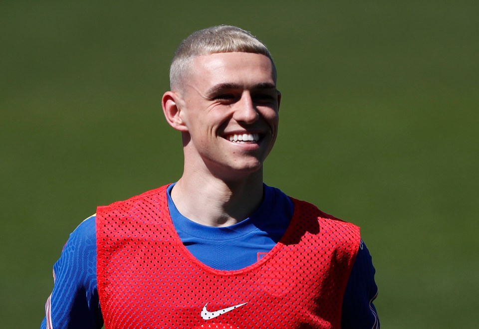 Phil Foden will be sporting a Euro 96 Gazza inspired haircut for this summer's championships