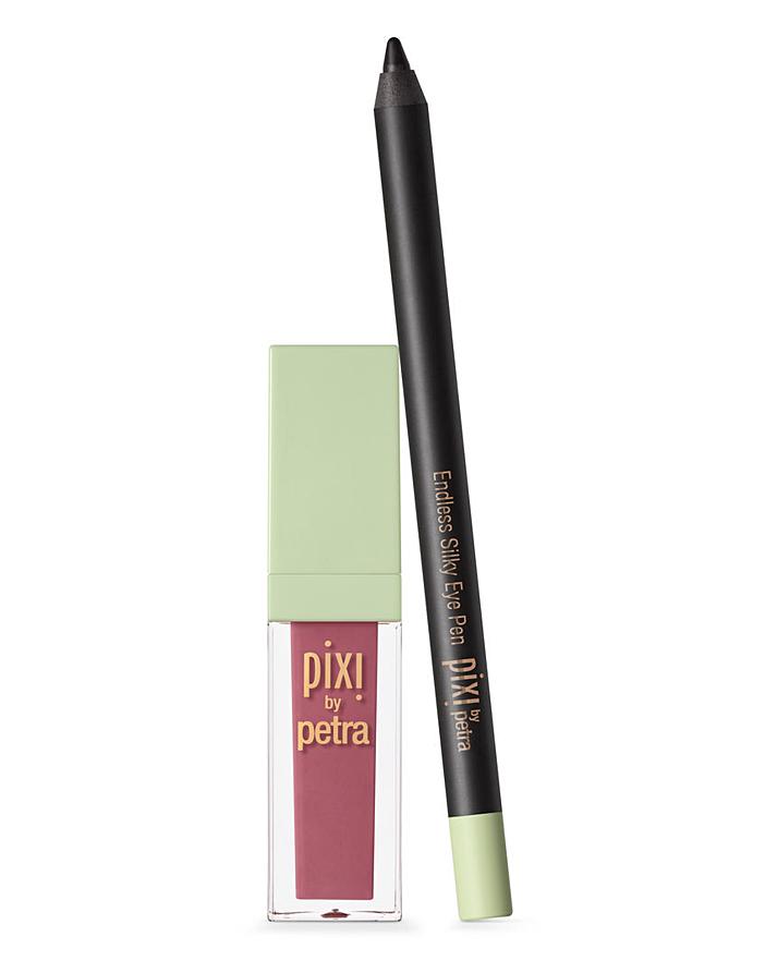 Pixie lipstick and liner, £6.99, reduced from £18