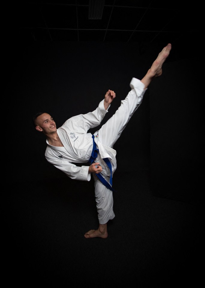 France's Steven Da Costa - world champion in Karate